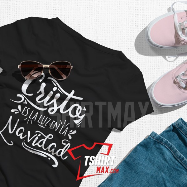 Cristo Es La Luz En La Navidad 